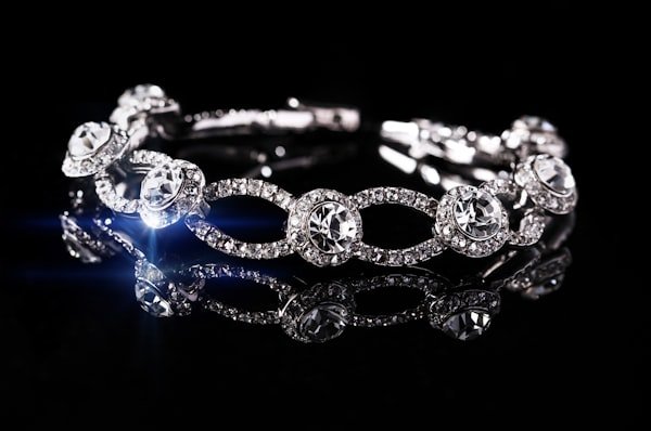 Diamond jewellery sparkle