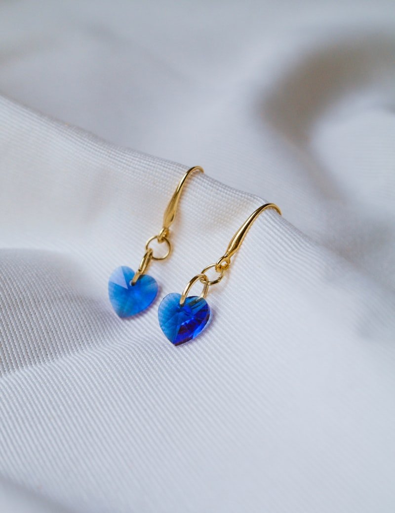 Diamond Tear Drop Earrings